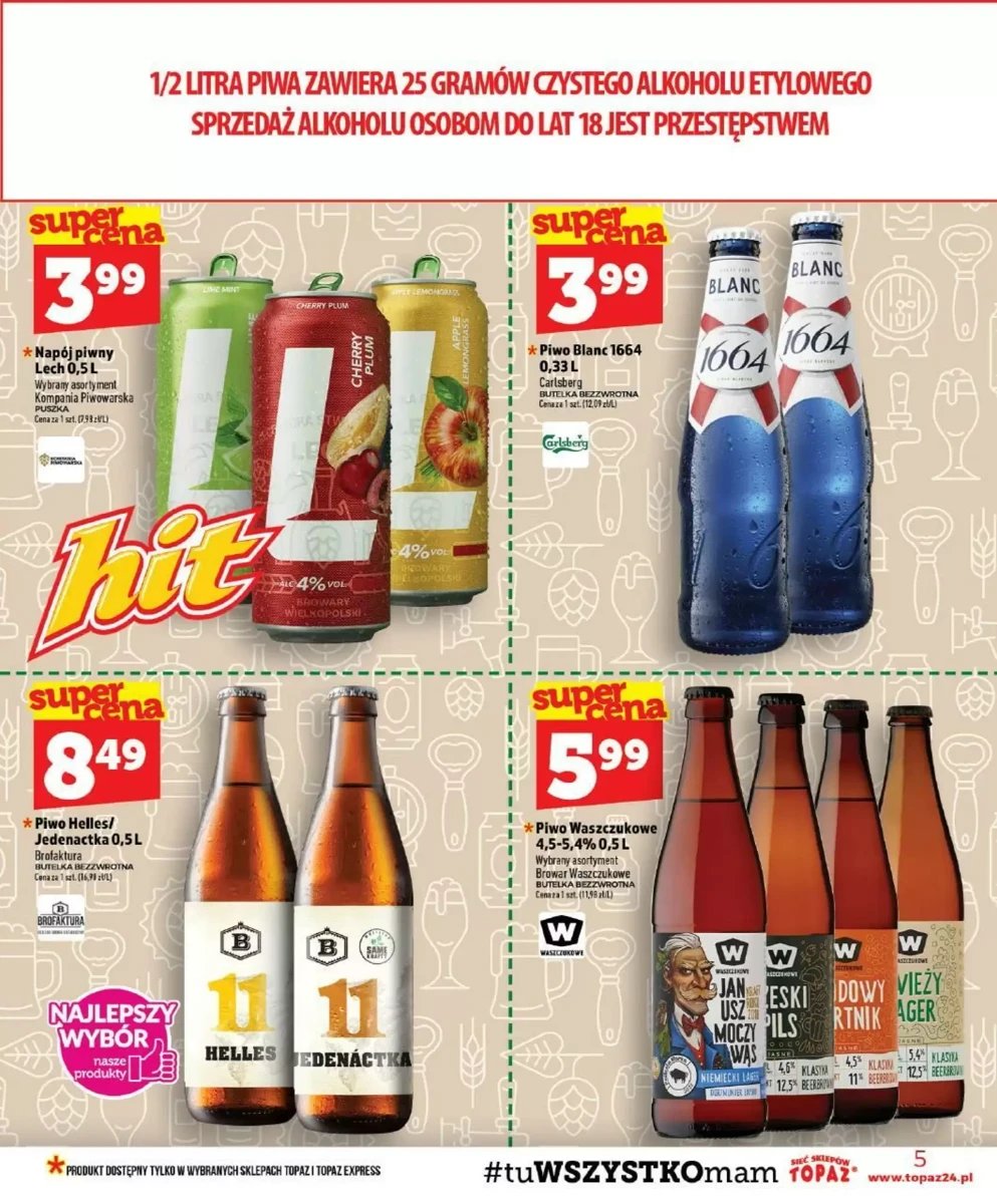 Strona 5 z gazetki Topaz