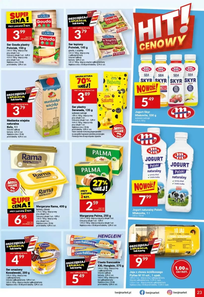 Strona 23 z gazetki Twoj Market
