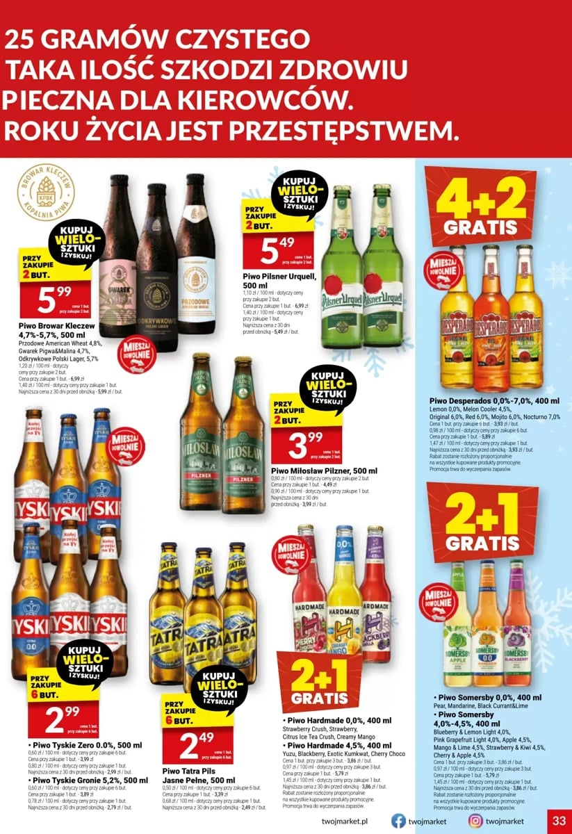 Strona 33 z gazetki Twoj Market