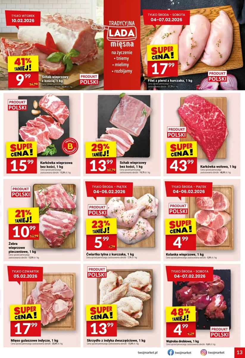 Strona 13 z gazetki Twoj Market