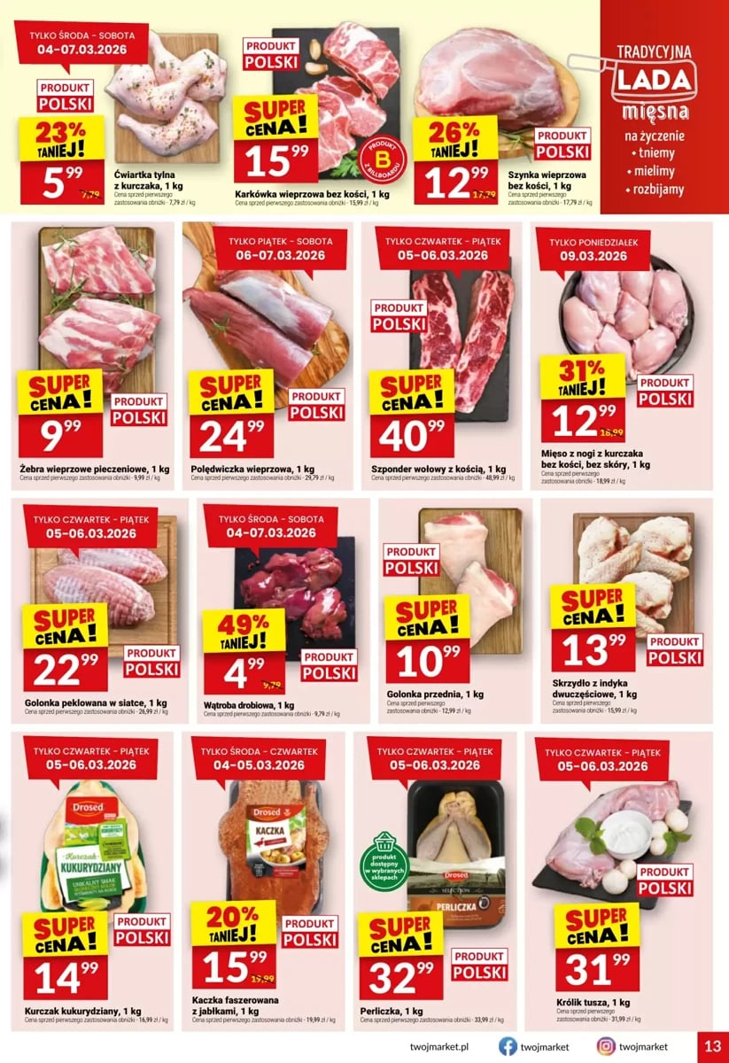 Strona 13 z gazetki Twoj Market