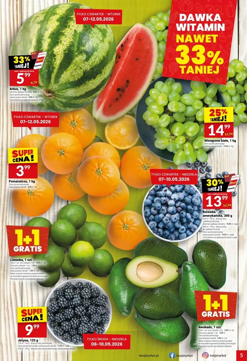 Strona 5 z gazetki Twoj Market