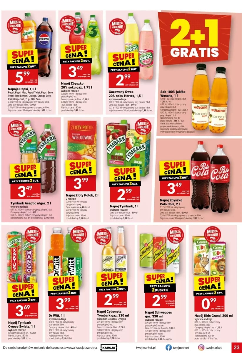 Strona 23 z gazetki Twoj Market