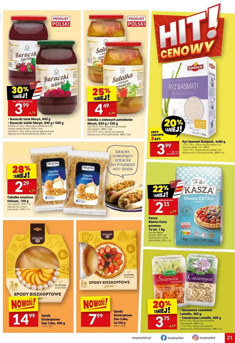 Strona 21 z gazetki Twoj Market