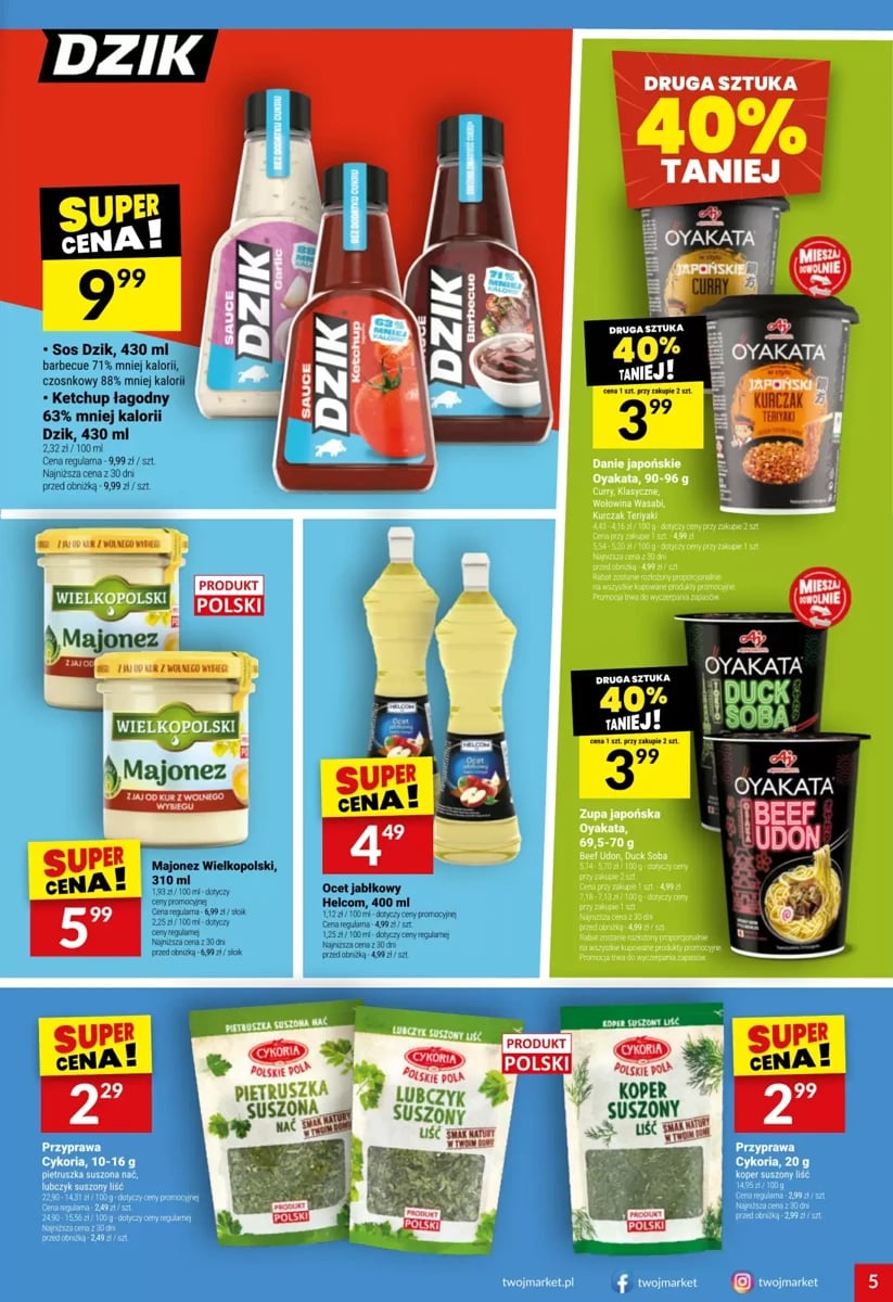 Strona 5 z gazetki Twoj Market