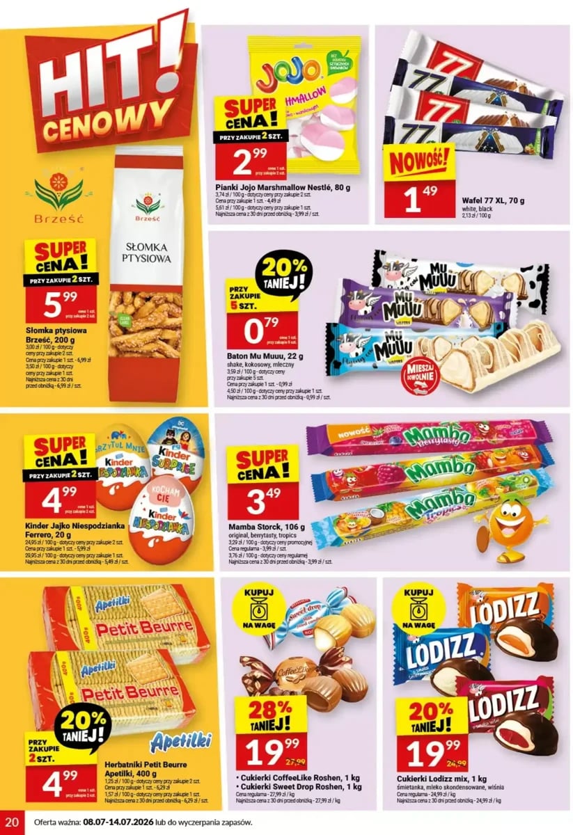 Strona 20 z gazetki Twoj Market