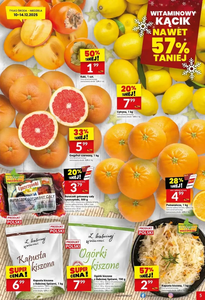 Strona 5 z gazetki Twoj Market