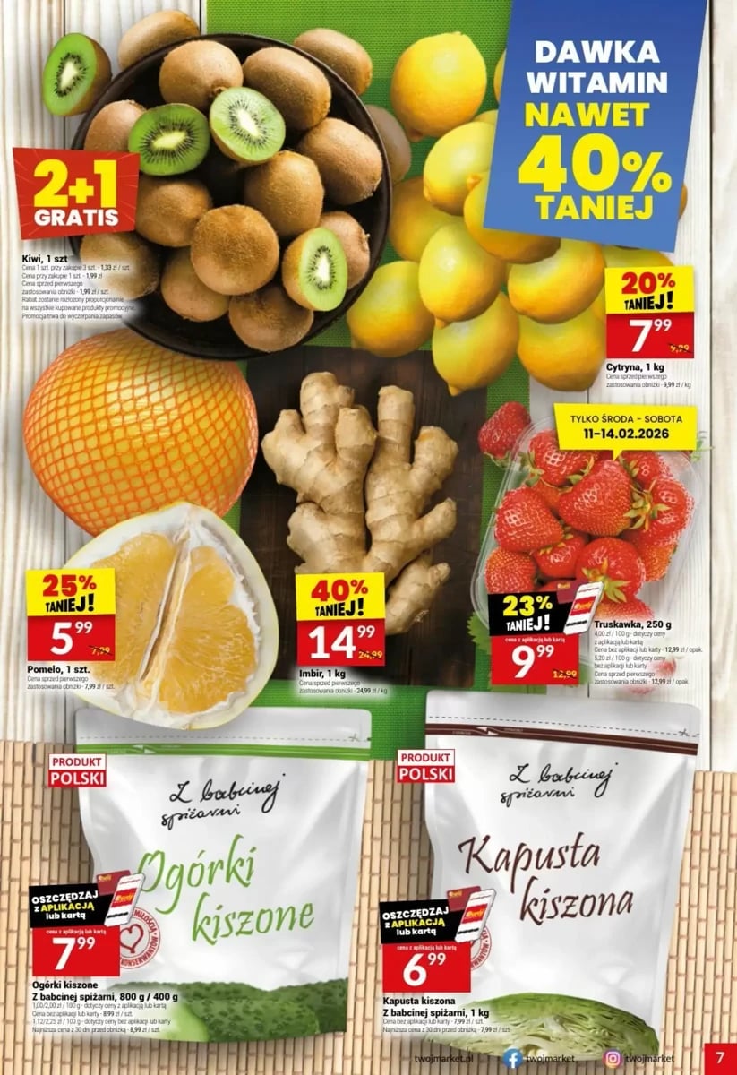 Strona 7 z gazetki Twoj Market
