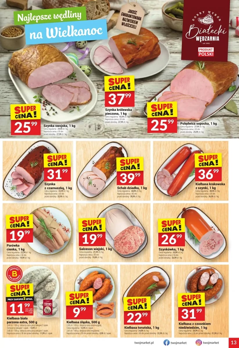 Strona 13 z gazetki Twoj Market