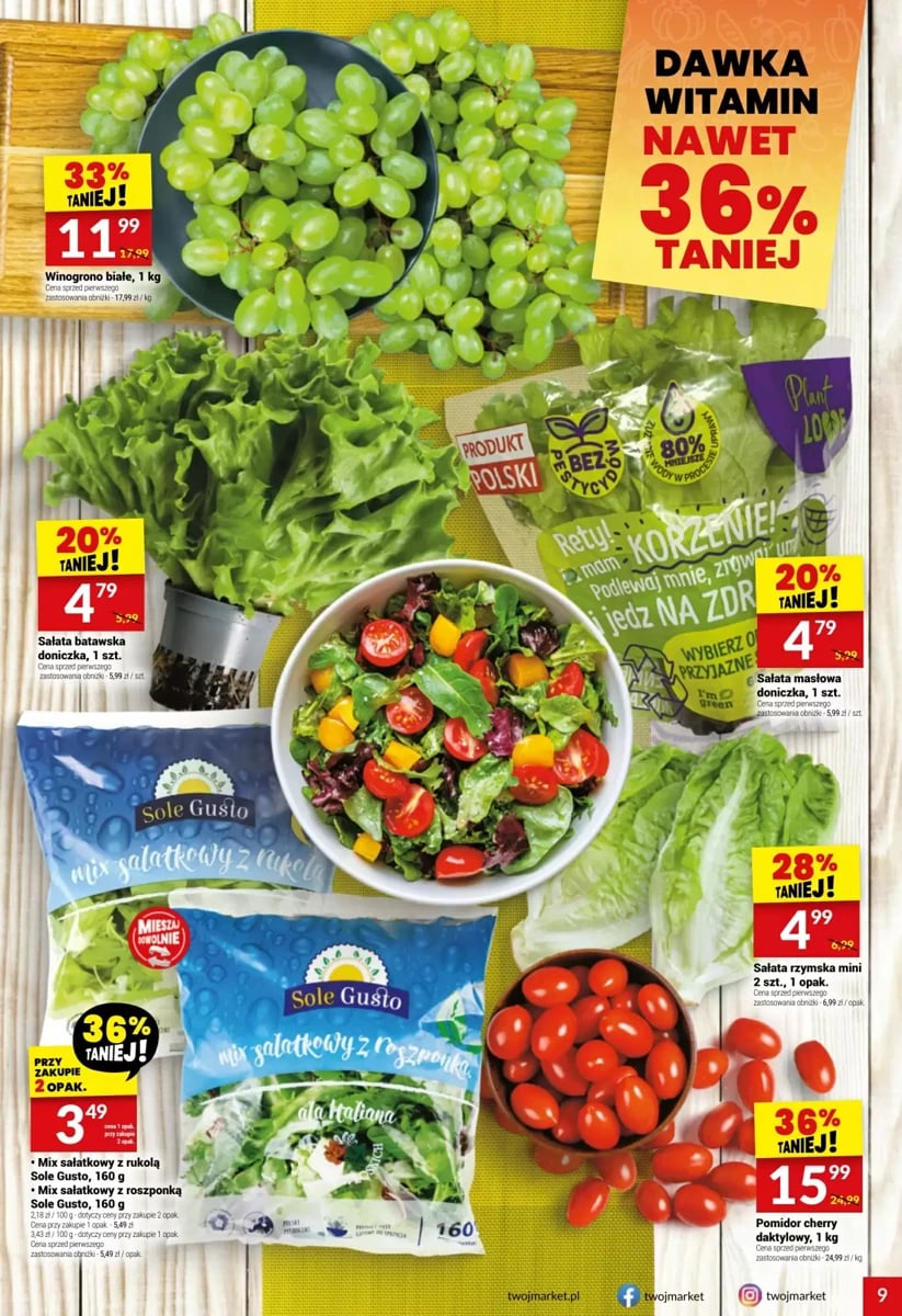 Strona 9 z gazetki Twoj Market