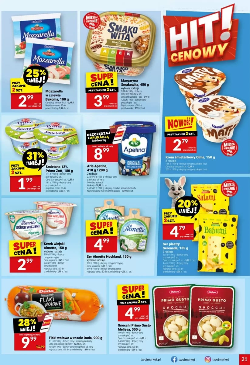 Strona 21 z gazetki Twoj Market