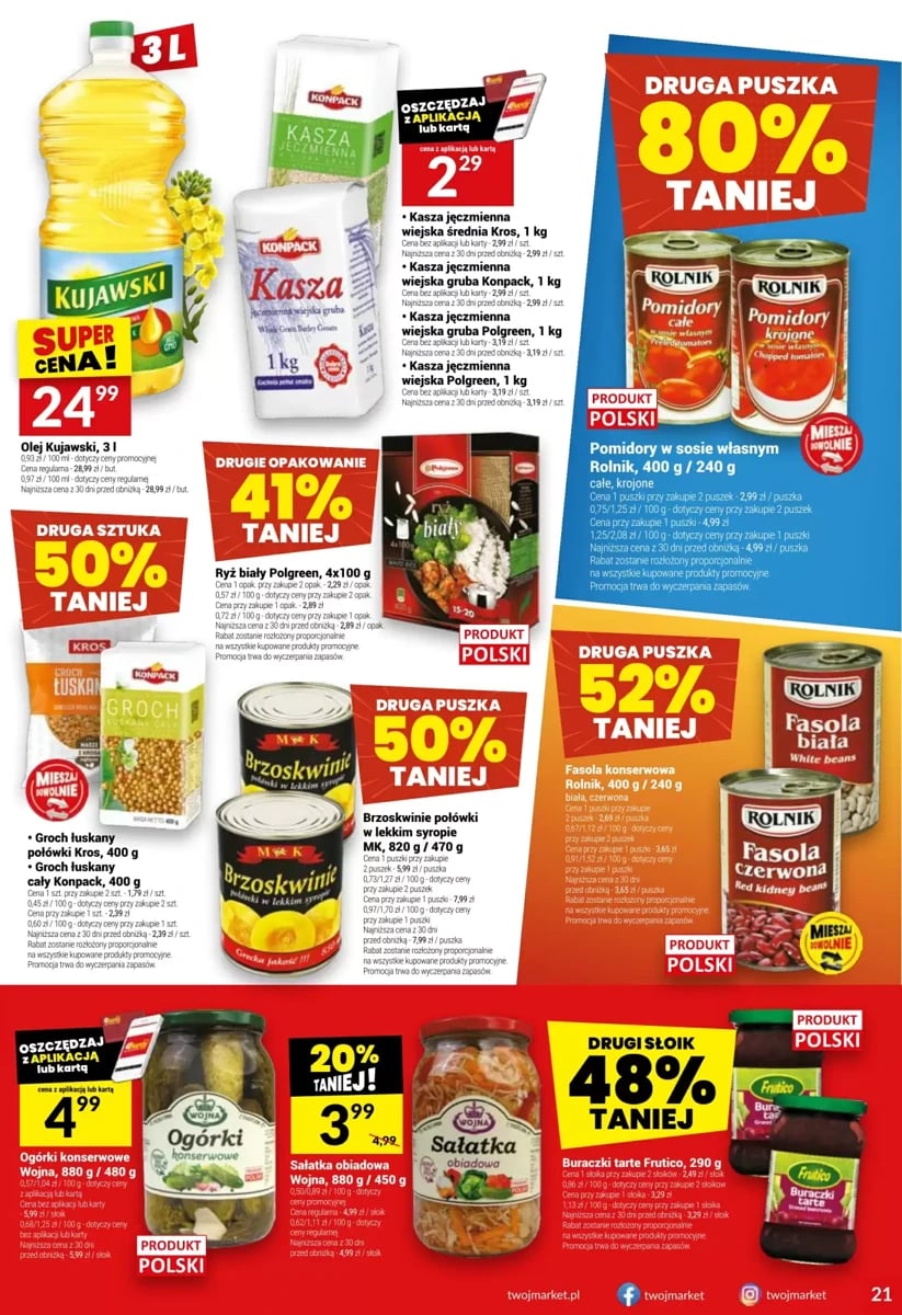 Strona 21 z gazetki Twoj Market