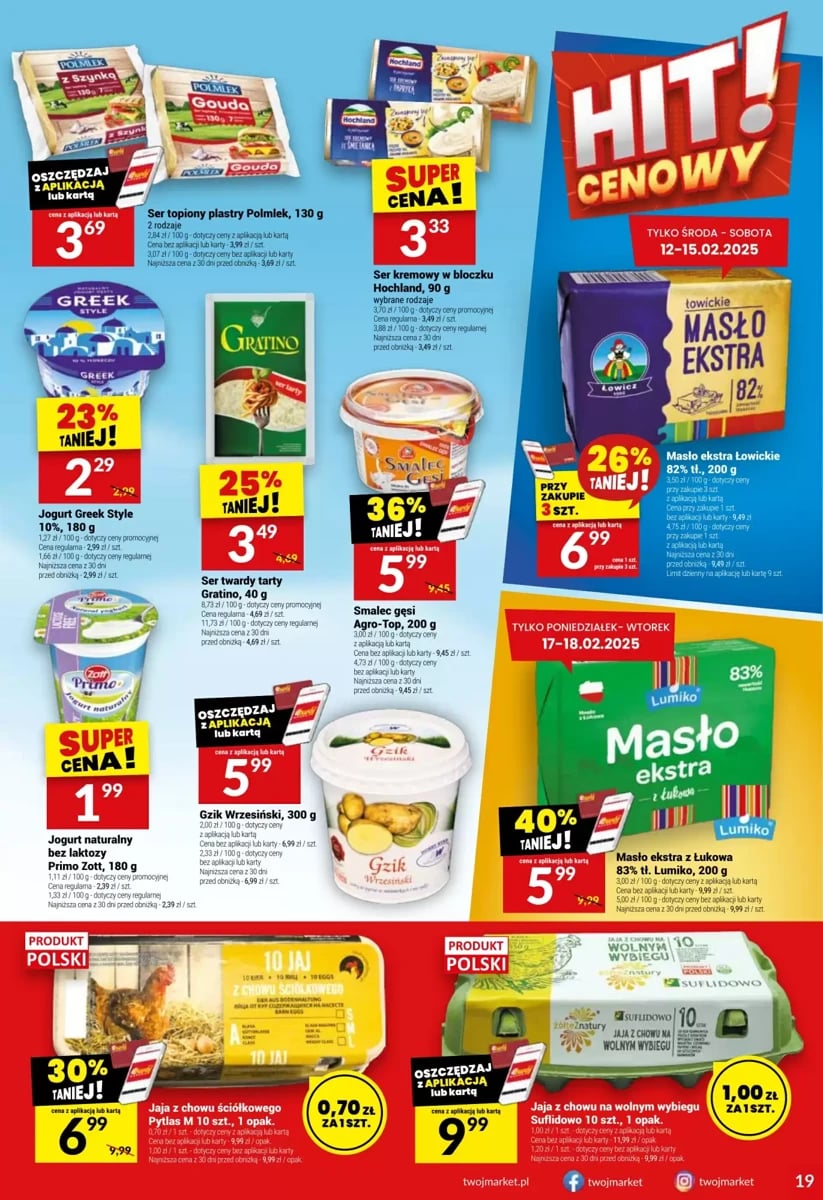 Strona 19 z gazetki Twoj Market