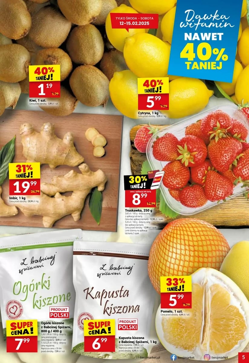 Strona 5 z gazetki Twoj Market