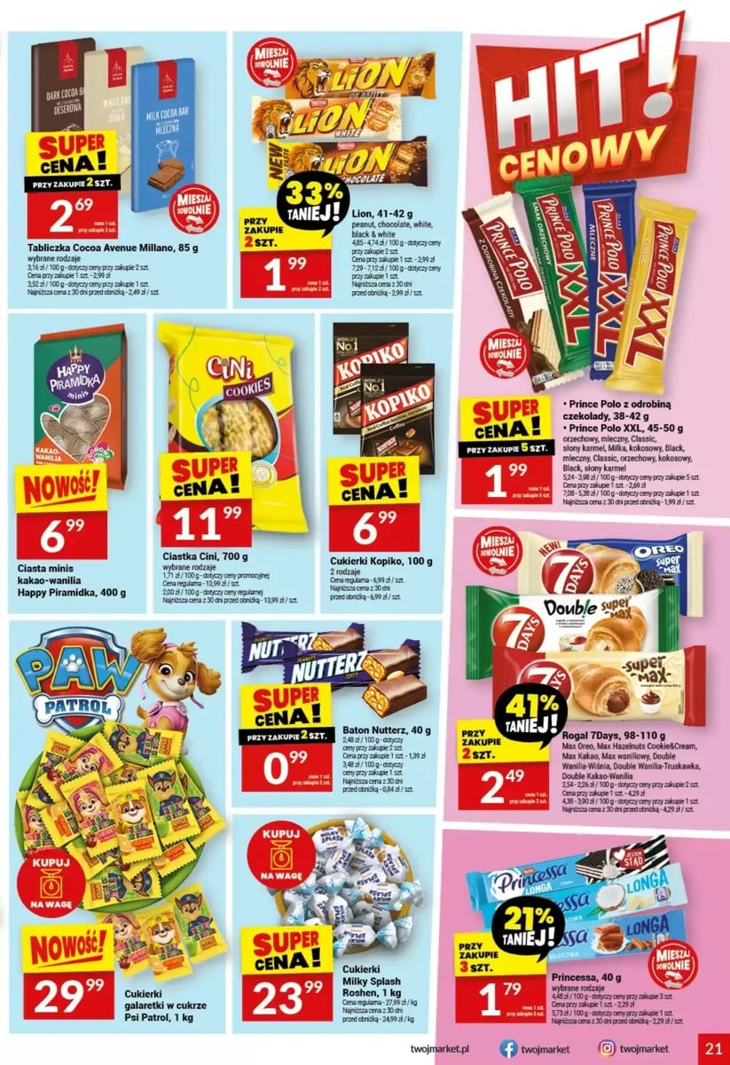 Strona 21 z gazetki Twoj Market