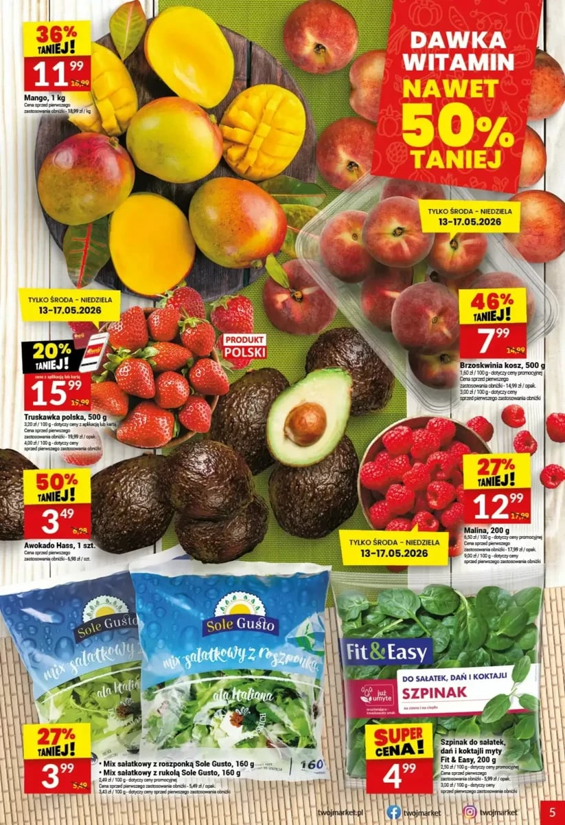 Strona 5 z gazetki Twoj Market