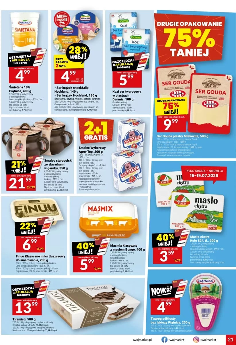 Strona 21 z gazetki Twoj Market