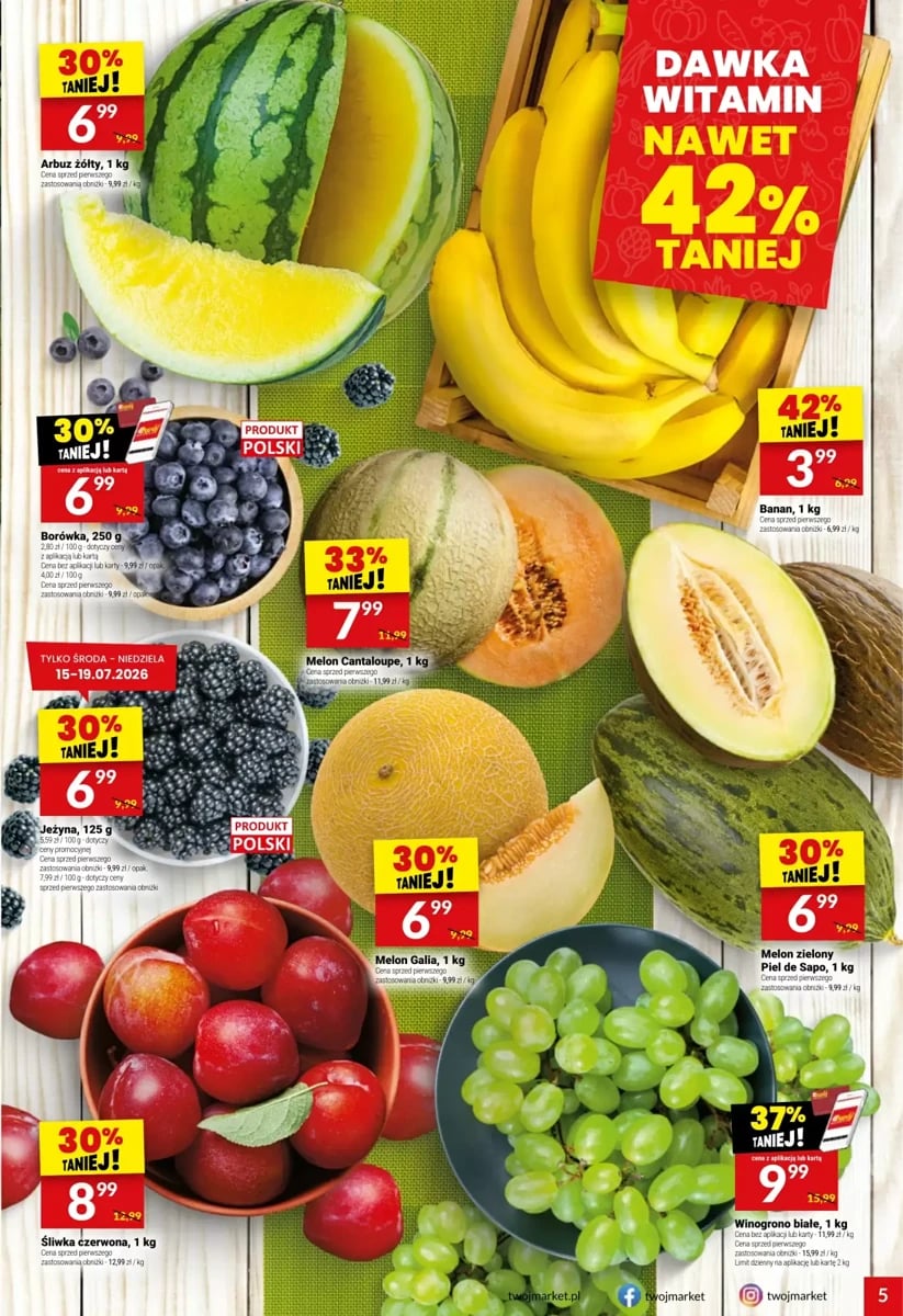 Strona 5 z gazetki Twoj Market