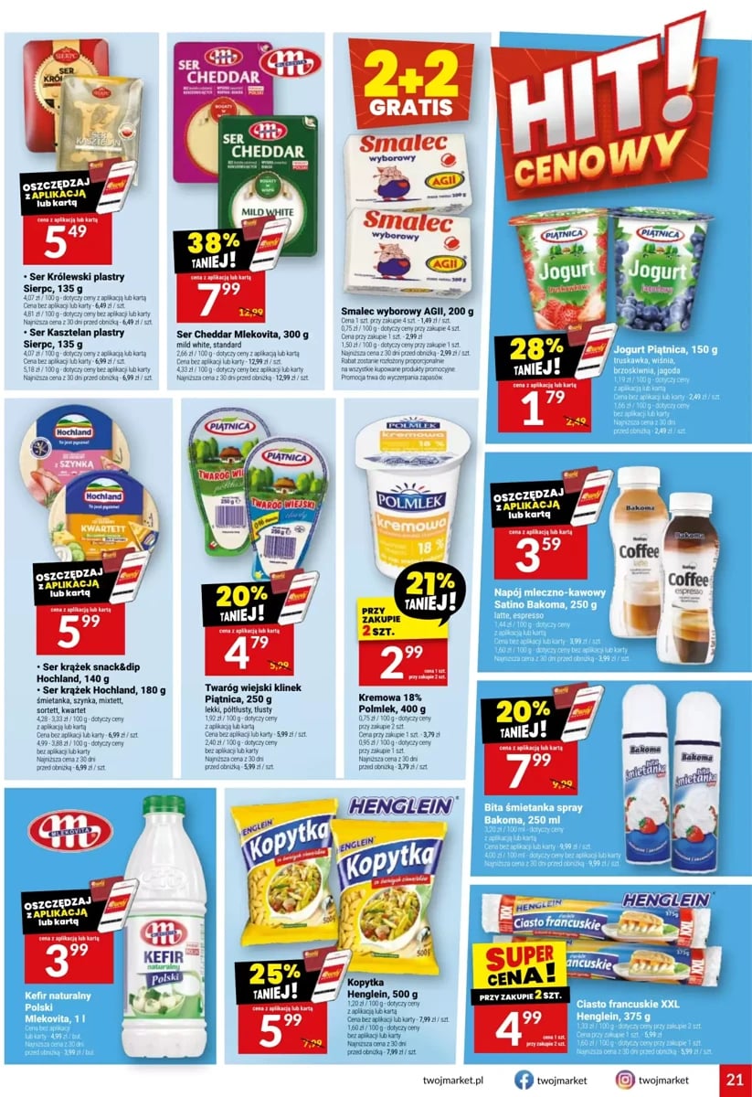 Strona 21 z gazetki Twoj Market