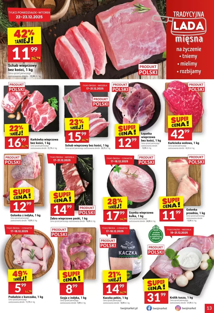 Strona 13 z gazetki Twoj Market
