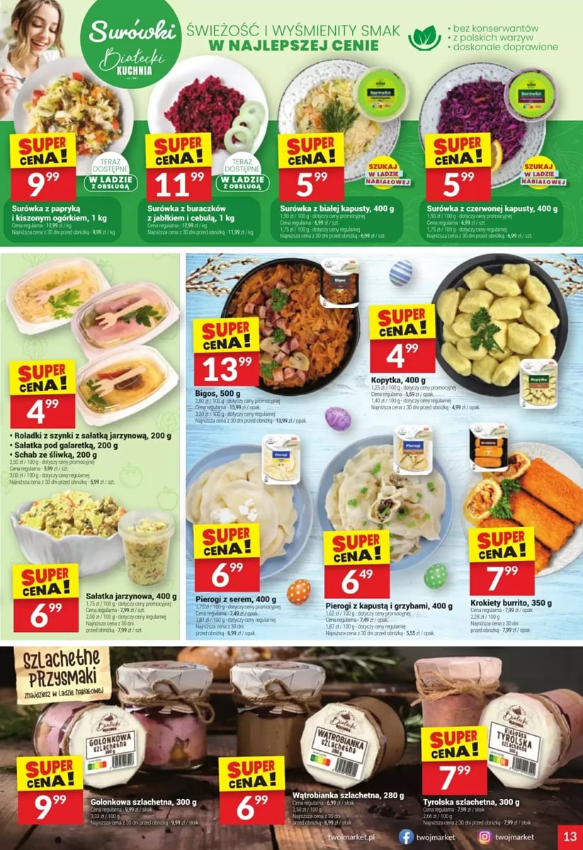 Strona 13 z gazetki Twoj Market