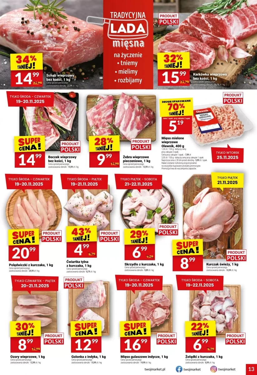 Strona 13 z gazetki Twoj Market