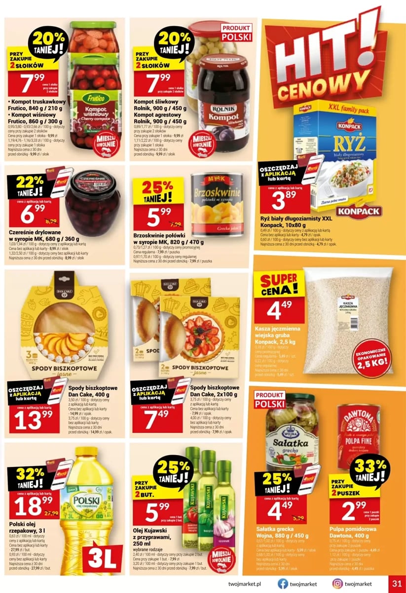 Strona 31 z gazetki Twoj Market