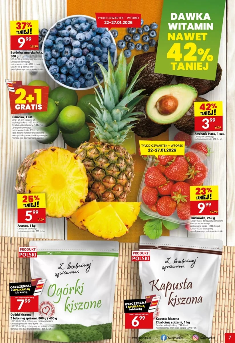 Strona 7 z gazetki Twoj Market