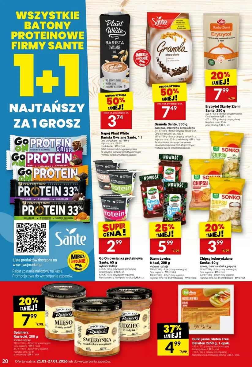 Strona 20 z gazetki Twoj Market