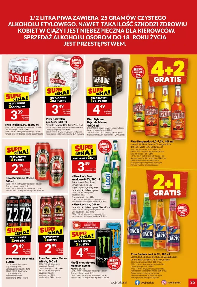 Strona 25 z gazetki Twoj Market
