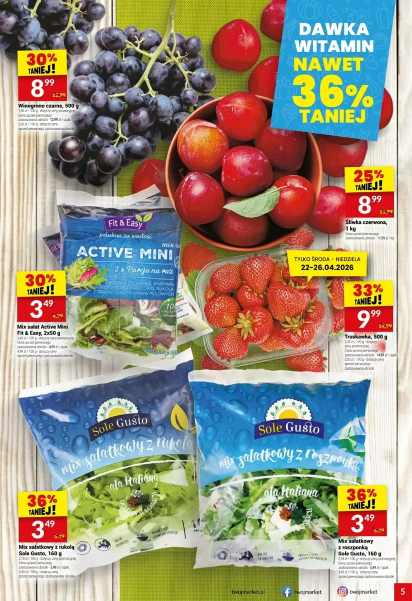 Strona 5 z gazetki Twoj Market