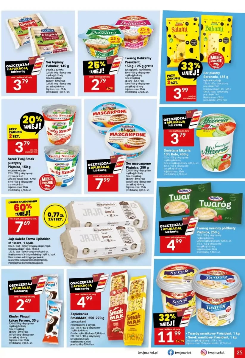 Strona 25 z gazetki Twoj Market