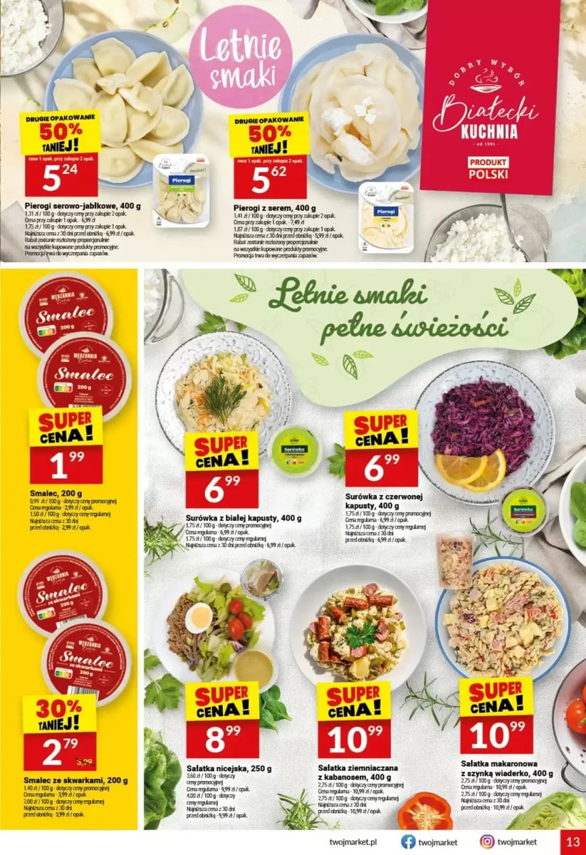Strona 13 z gazetki Twoj Market