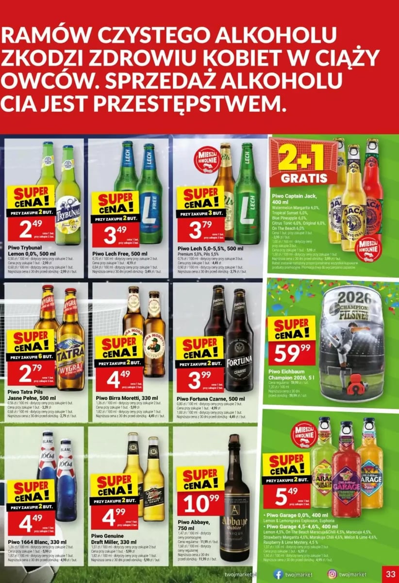 Strona 33 z gazetki Twoj Market