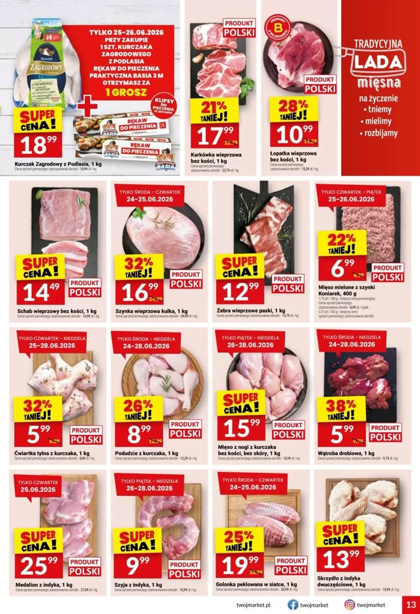 Strona 13 z gazetki Twoj Market