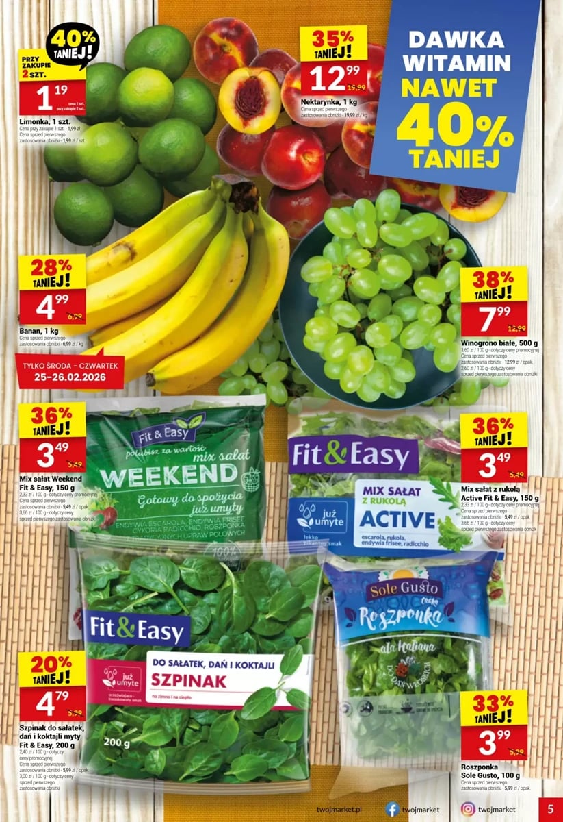 Strona 5 z gazetki Twoj Market