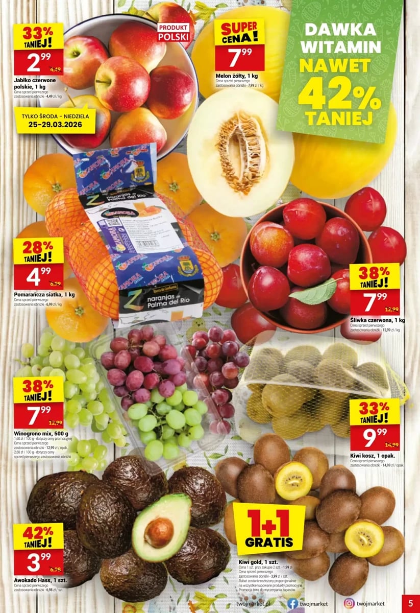 Strona 5 z gazetki Twoj Market