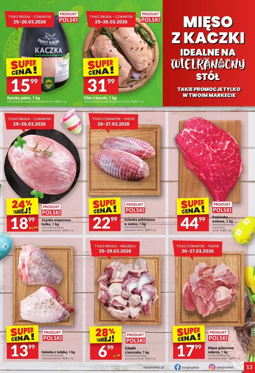 Strona 13 z gazetki Twoj Market