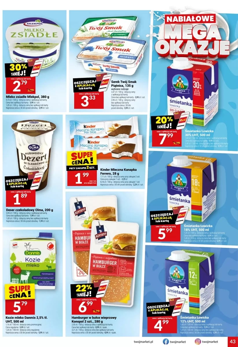 Strona 43 z gazetki Twoj Market