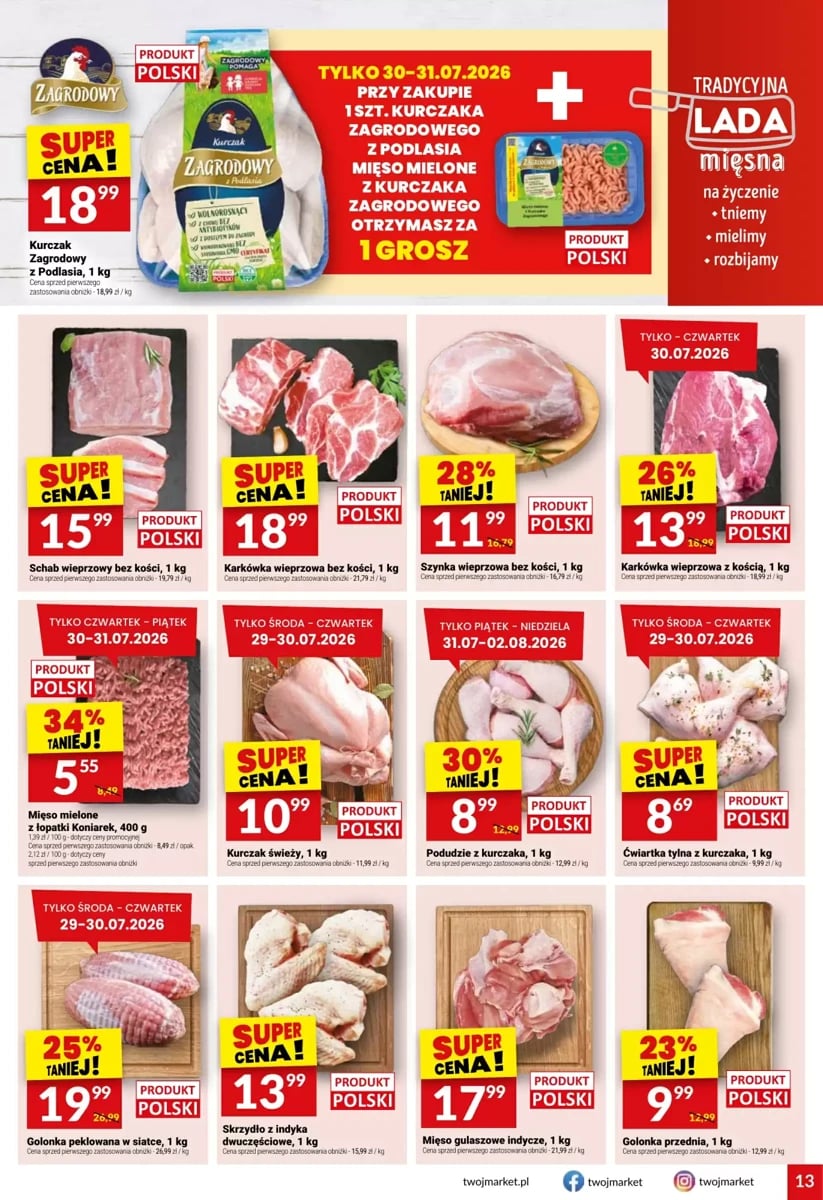 Strona 13 z gazetki Twoj Market