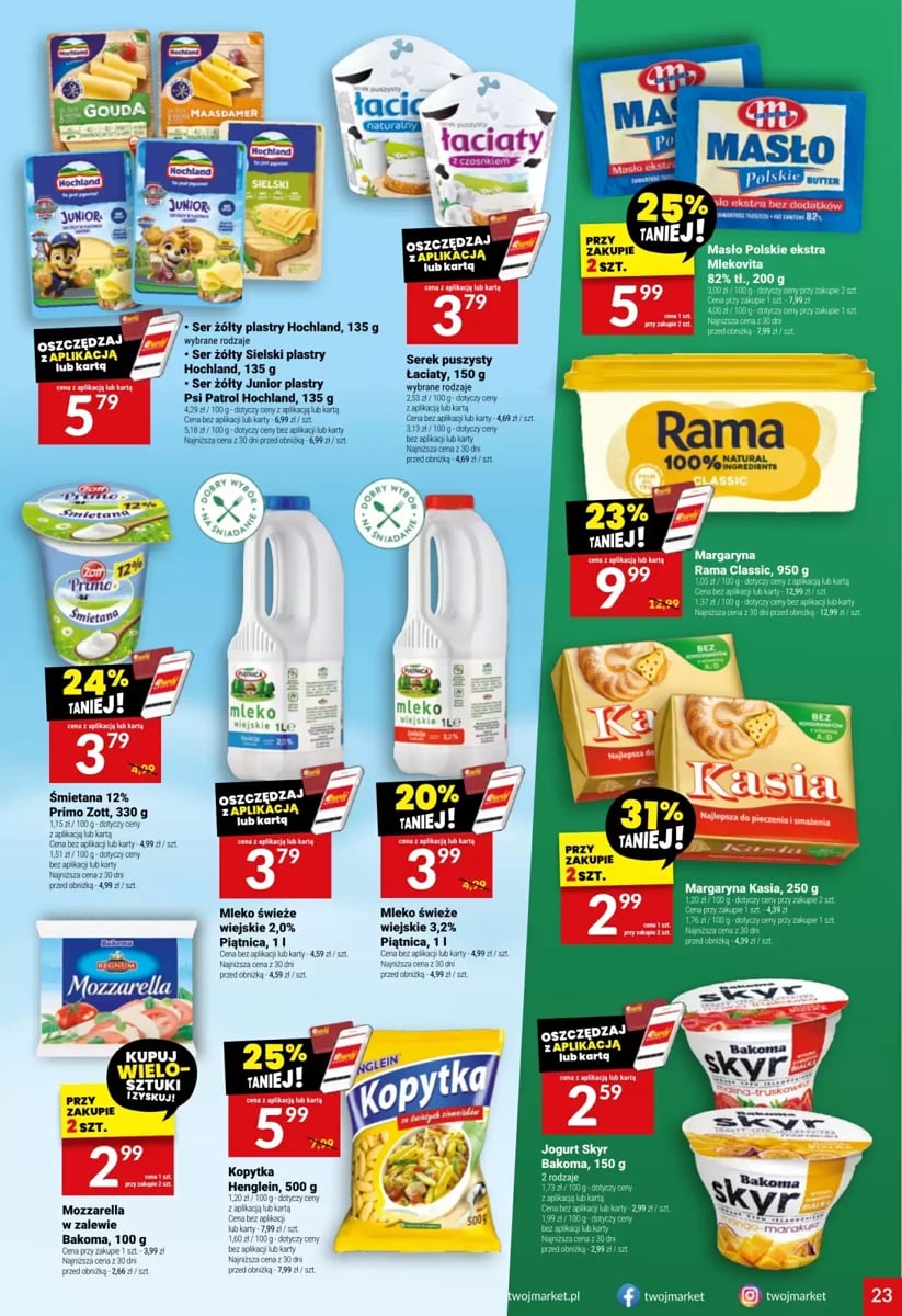 Strona 23 z gazetki Twoj Market