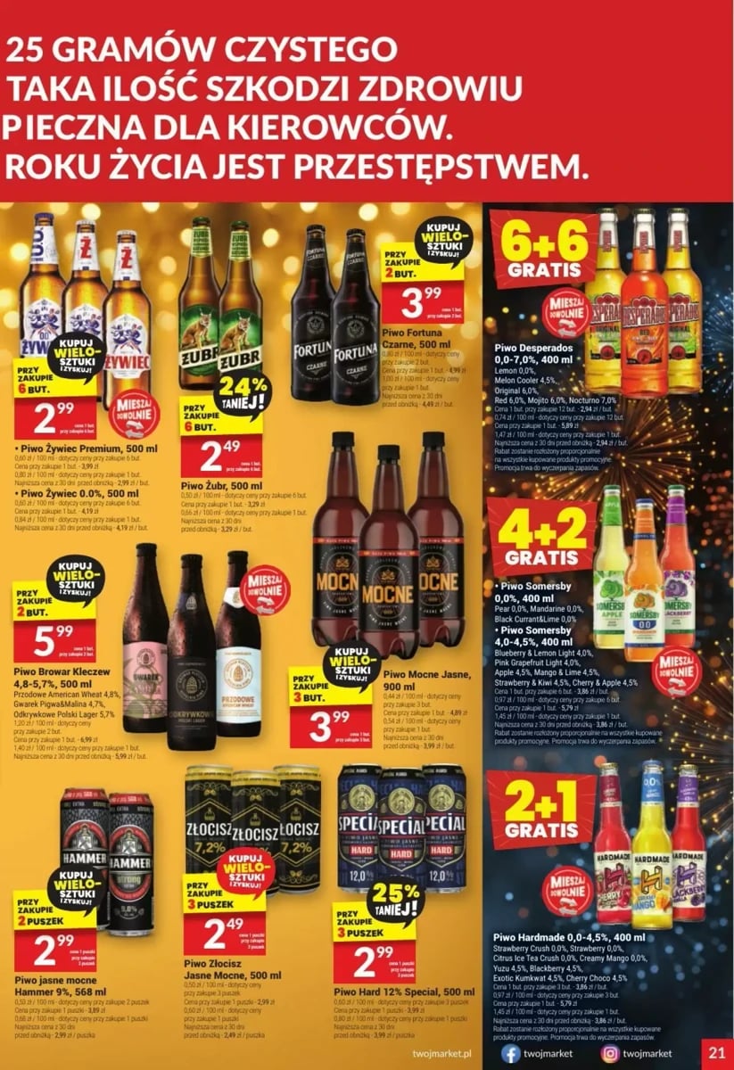 Strona 21 z gazetki Twoj Market